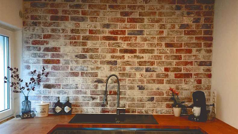 planeo StoneWall Solid Klinkerriemchen TON - Rustic Charm