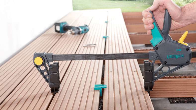 wolfcraft Montagezwinge