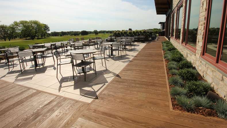 planeo Authoria PureBoard Terrassendiele Massiv - Copper Nature Oak 3.6m strukturiert