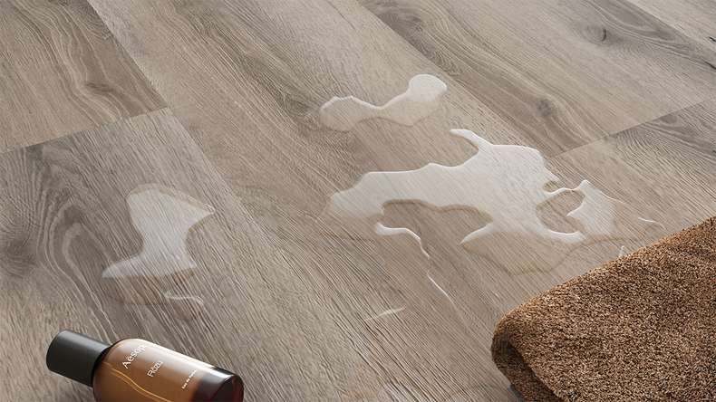 planeo Rigid Klick Vinyl - GRANDline Rustic Grey Oak | Trittschalldämmung integr. (NF-GL-705-N)