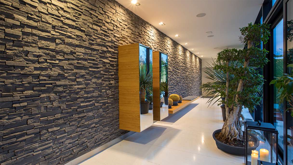 planeo StoneWall Solid Steinriemchen - Basalt
