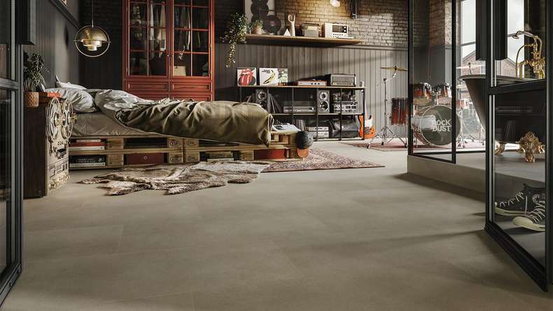 MEISTER Designboden Rigid-Vinyl RB 500 S - 20210 Mellow gold | Trittschalldämmung integr. (400049-0914457-20210)