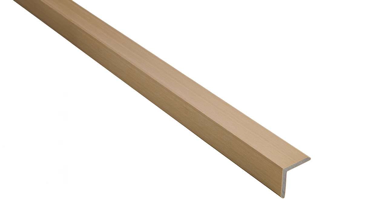 planeo WPC coex Fassadenwinkel Sand - 2900 x 45 x 45 mm