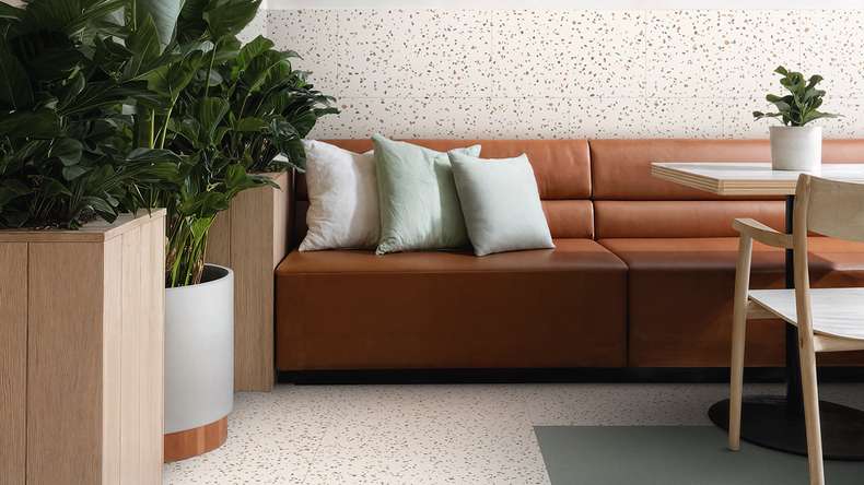 Gerflor Klebevinyl - Creation 55 Confetti Cobalt