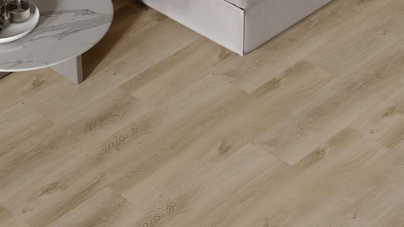 planeo Rigid Klick Vinyl - HOMEtec Pro 50 IXPE Desert Drift Oak | Trittschalldämmung integr. (RP-E50-6)