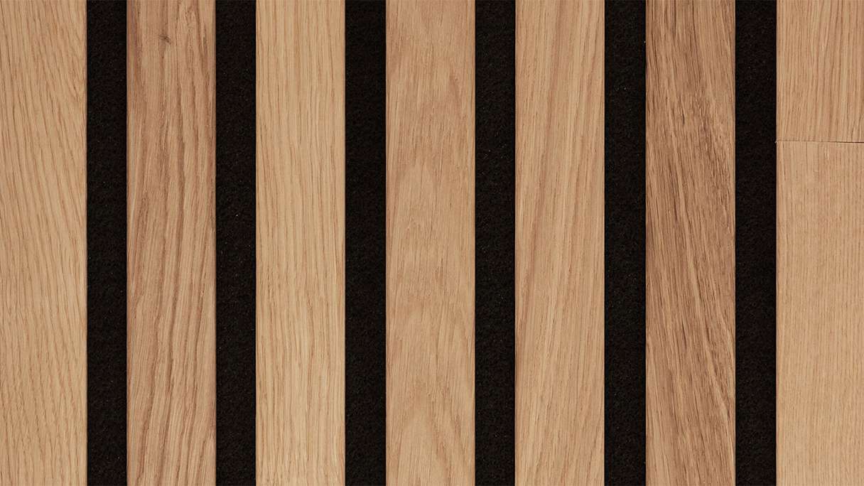 MEISTER Akustikpaneele Acoustic Sense WOOD - Eiche Pure 4311 - 260 x 33 cm (300011-2600330-04311 - 4845264311)