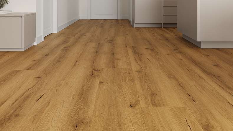 Lys&Land Rigid Klick Vinyl - Fjordline XL Eiche Prime 1,83m lange XL Diele | Trittschalldämmung integr. (SP183-10)