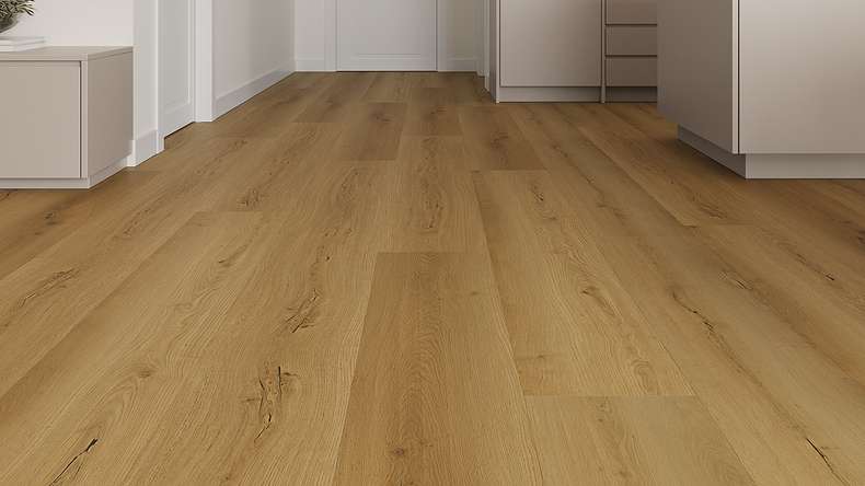 Lys&Land Rigid Klick Vinyl - Fjordline XL Eiche Noblesse 1,83m lange XL Diele | Trittschalldämmung integr. (SP183-08)