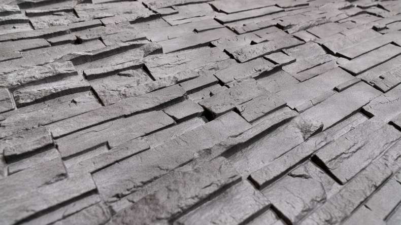 planeo Wandverkleidung Steinoptik - NovikStone DS Anthracite 1054 x 334 mm