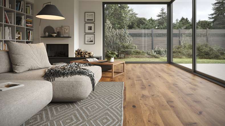 SKAVA Rigid Klick Vinyl - Home Vienna Oak | wasserfest und Trittschalldämmung integr. (LO-1100)
