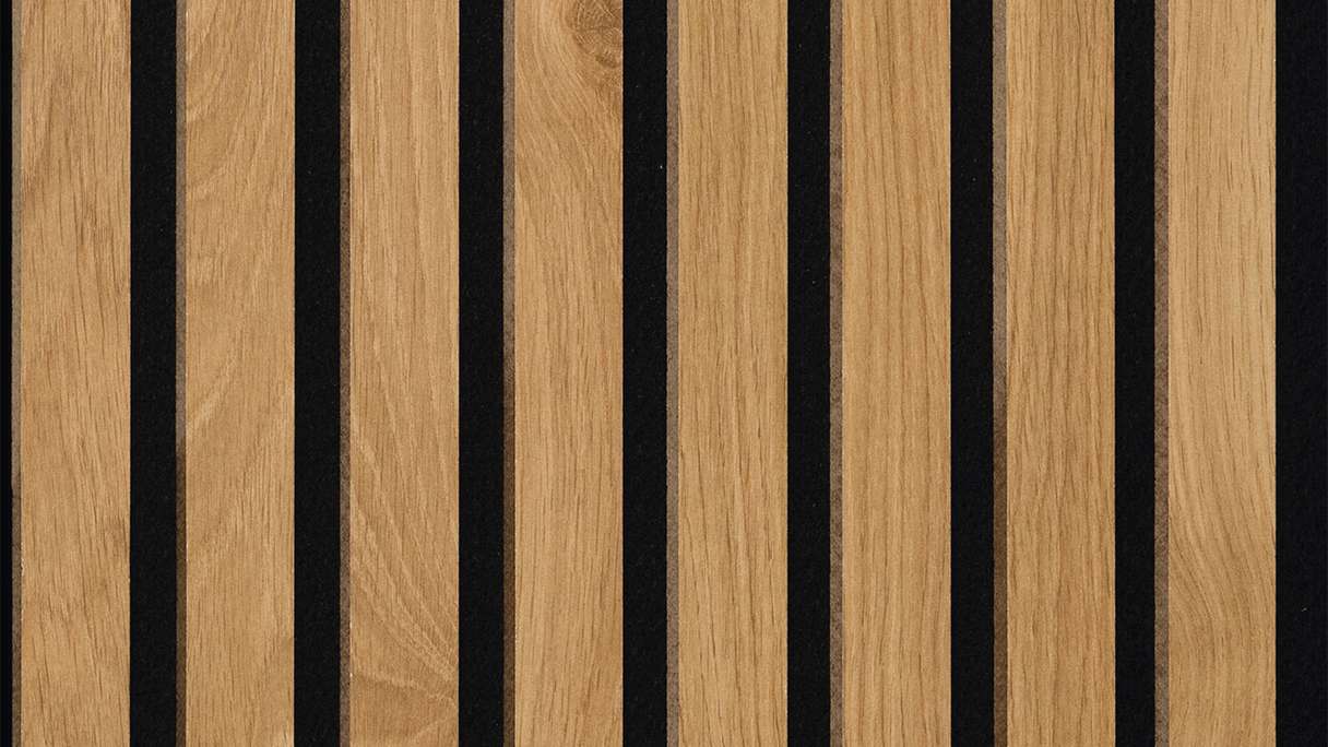 MEISTER Akustikpaneele Acoustic Sense - Eiche Natur 20113 - 260 x 33 cm (300001-2600330-20113)