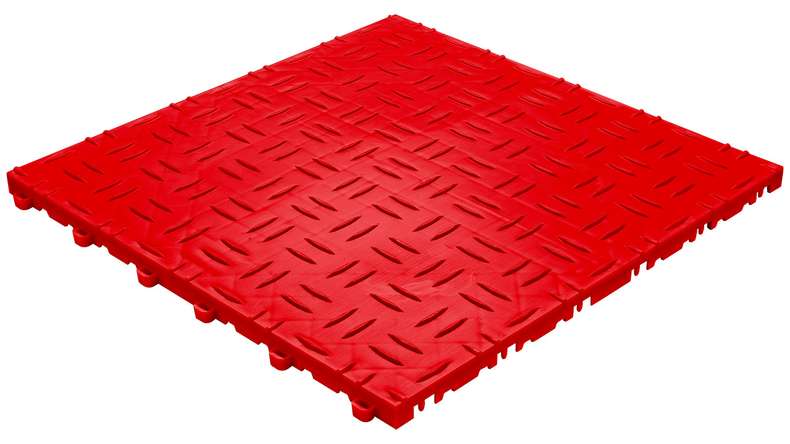 planeo Klickfliese Grip - Rot