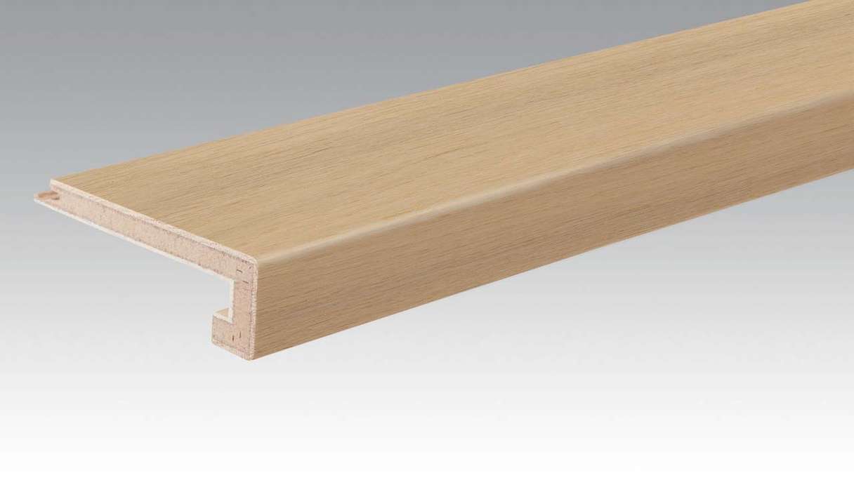 MEISTER Treppenkantenprofil aus Parkett U-Profil authentic Optik gelaugt 9015 (800005-2150-09015 - 9037009015)