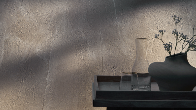 planeo Wandverkleidung SPC - CeraRock Tile Light Grey Marble XL 280 x 117,5 cm