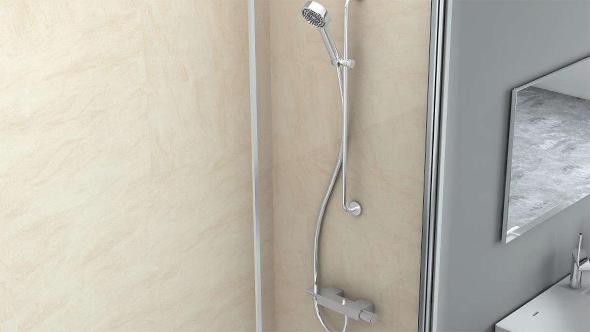 Skaben DesignWall Aqua Wandverkleidung Kunststoff - Sandstein 60 x 30 cm