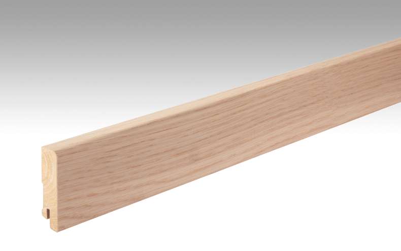 MEISTER Sockelleisten Fußleisten Eiche weiß Nature 1087 - 2380 x 60 x 16 mm (200023-2380-01087 - 1115231087)