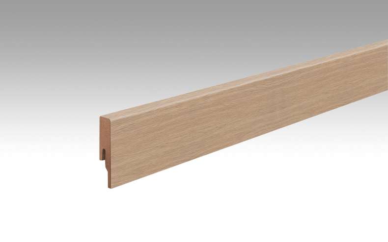 MEISTER Sockelleisten Fußleisten Stieleiche Nature 6983 - 2380 x 60 x 16 mm (200013-2380-06983 - 6948236983)