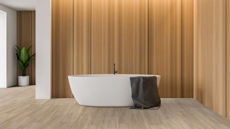 Gerflor Klick Vinyl - Virtuo 30 Rigid Acoustic Qaja Beige | Trittschalldämmung integr. (39121473)