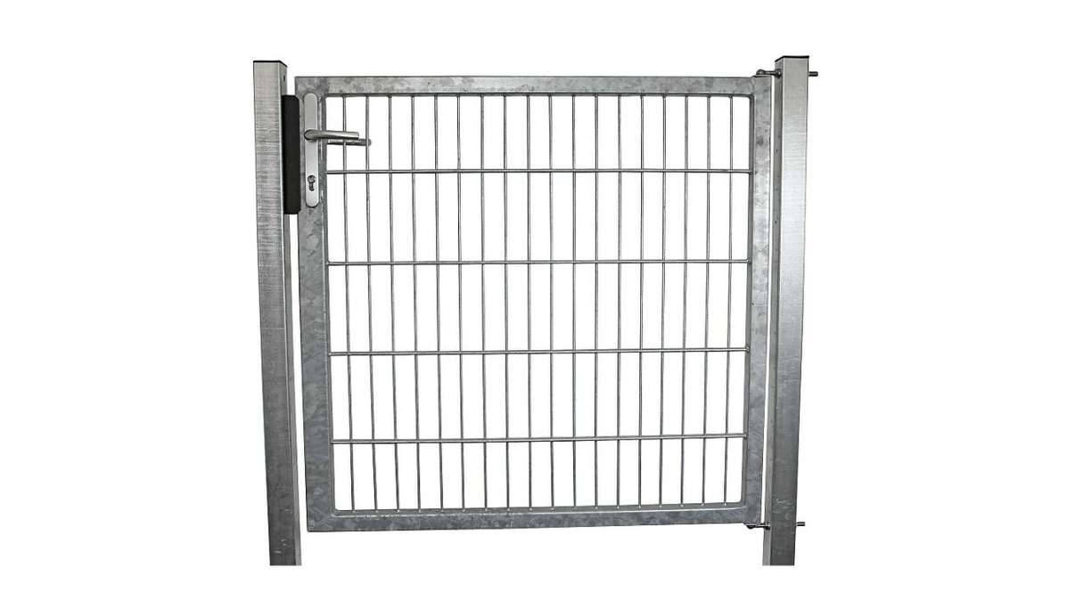 planeo Universaltor medium 1-flg. Feuerverzinkt H 1800 x B 1340 mm inkl. Torpfosten