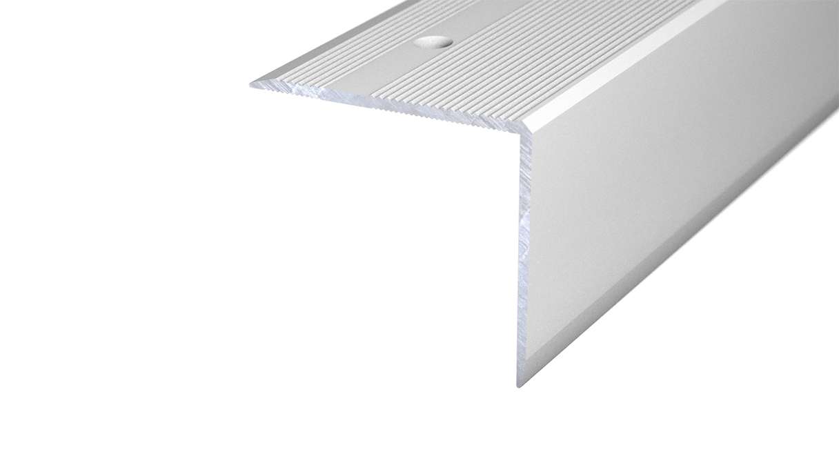 planeo Treppenkantenprofil 492 Silber 250 cm