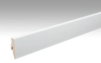 MEISTER Sockelleisten Fußleisten Weiß streichfähig DF 2222 - 2380 x 60 x 20 mm (200005-2380-02222 - 6938232222)