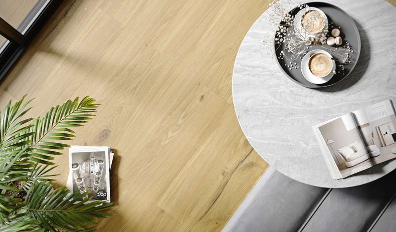 planeo Klick Vinyl - Rigid Honey Oak 5G | Made in Germany (100P7001)