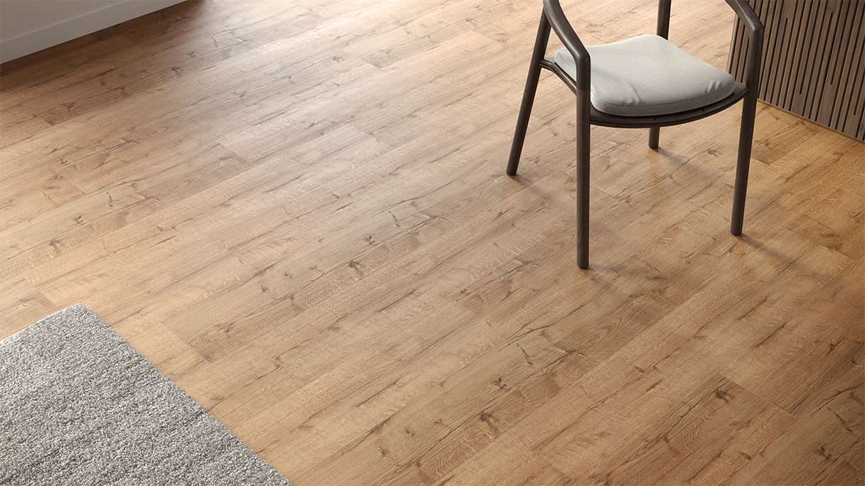 planeo Klick Vinyl - Rigid Eiche Naturbraun