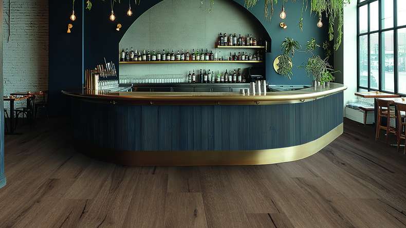 Gerflor Klebevinyl - Creation 30 Cedar Dark Brown