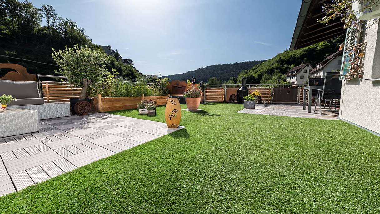 planeo Klickfliese - Rasen Optik