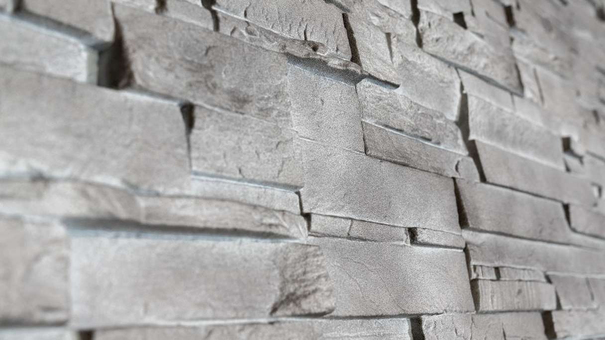 planeo Wandverkleidung Steinoptik - NovikStone DS Basalt 1054 x 334 mm