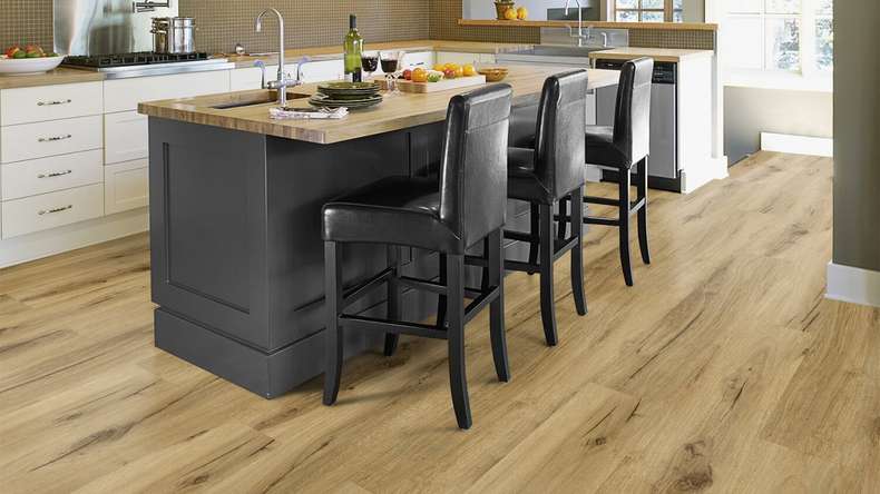 Gerflor Klick Vinyl - Senso Premium Rigid Acoustic Bambi fauve | Trittschalldämmung integr. (40441629)