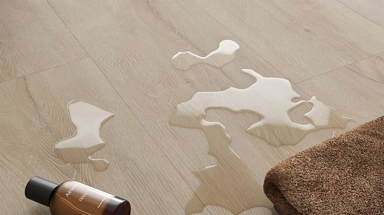 planeo Rigid Klick Vinyl - GRANDline Ivory Oak | Trittschalldämmung integr. (NF-GL-856-N)