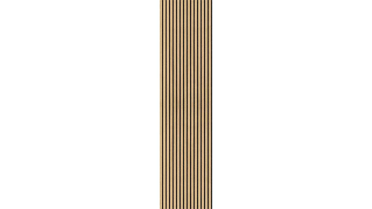 Skaben Akustikpaneele SilentWall Pro - Eiche Hellbraun - 250 x 60 cm