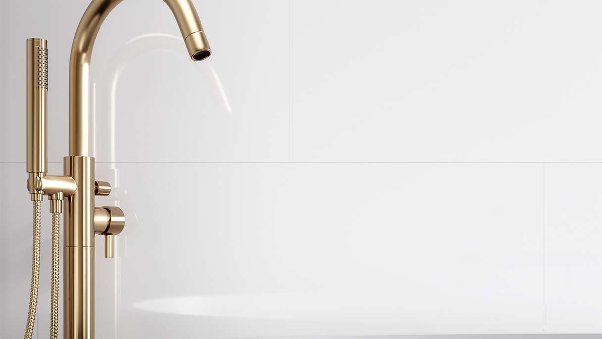 planeo Wandverkleidung Kunststoff - Wall&Floor Design White high gloss 80 x 40 cm