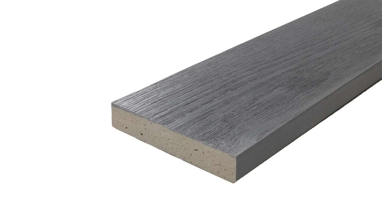 planeo Authoria PureBoard Terrassendiele Massiv - Basalt Grey 3.6m strukturiert