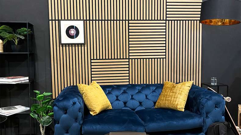 planeo Akustikpaneel - MixWall Timber Touch Flare Oak 52 x 52 cm | Echtholzfurnier (PLMW-00011A)