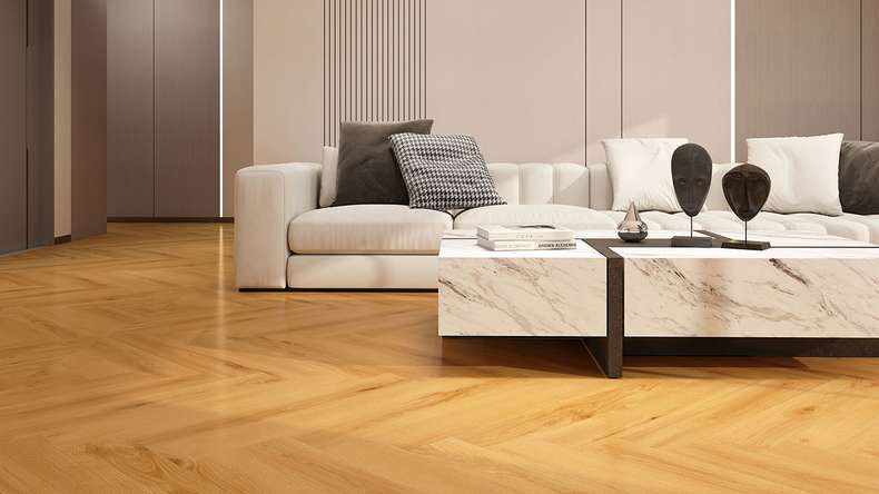 planeo Rigid Klick Vinyl - Signature HB Sorell | Trittschalldämmung integr. (NF-HBK-9)