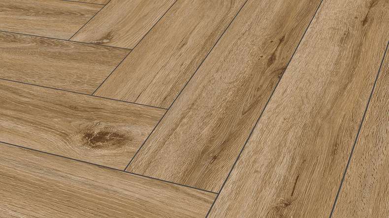 planeo Klick Vinyl - Herringbone Riley Oak | Made in Germany (100P1004HB)