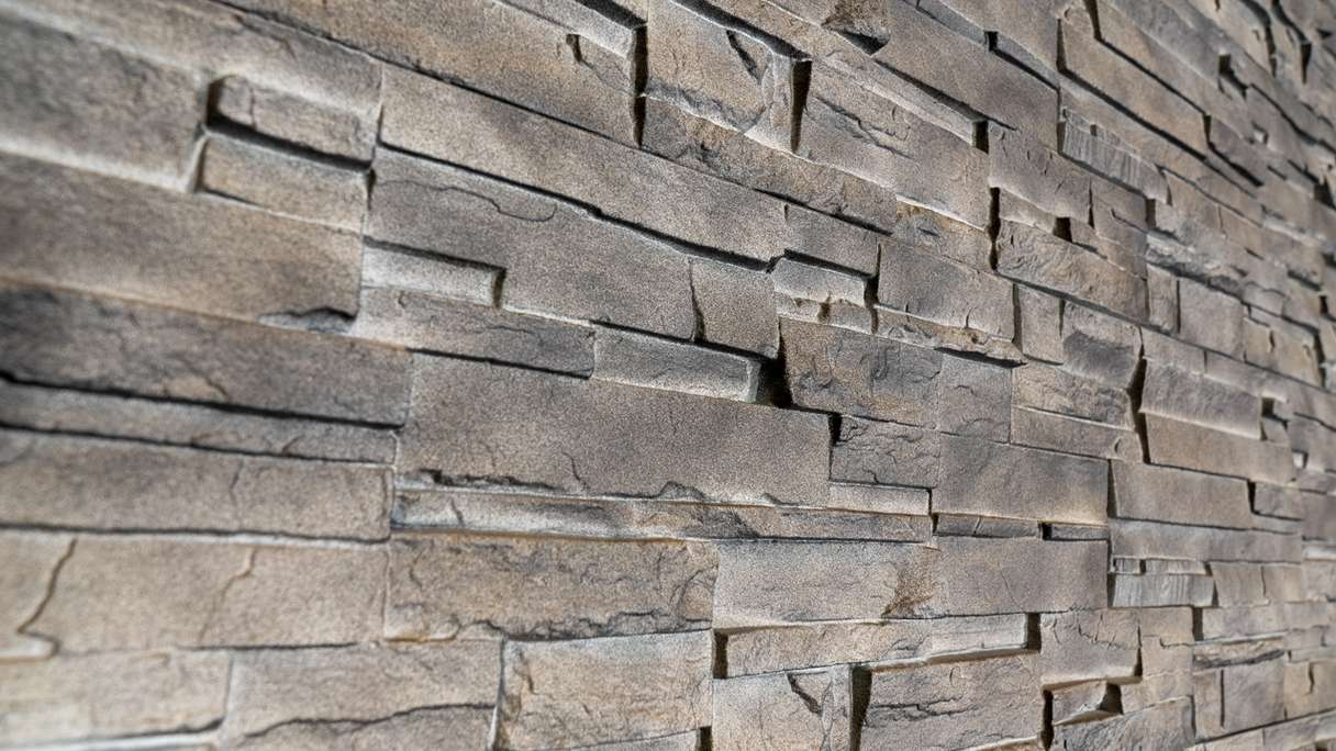 planeo Wandverkleidung Steinoptik - NovikStone DS Silex Flint 1054 x 334 mm