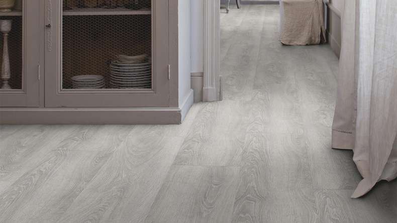 Gerflor Klick Vinyl - Virtuo 55 Rigid Acoustic EIR Bohem Dark grey | Trittschalldämmung integr. (39081457)