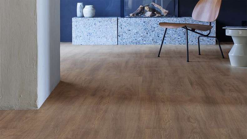 Forbo Allura Wood 55 Klebevinyl - Dark Serene Oak (63645DR5)