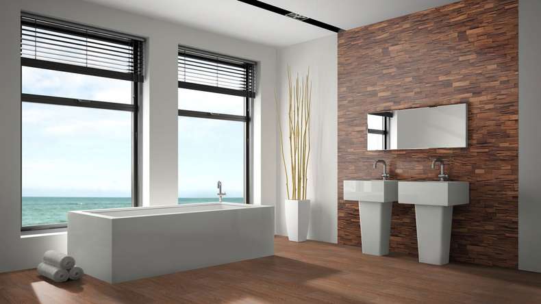 Skaben WoodWall - Hatchetwood Bangkirai Coffee
