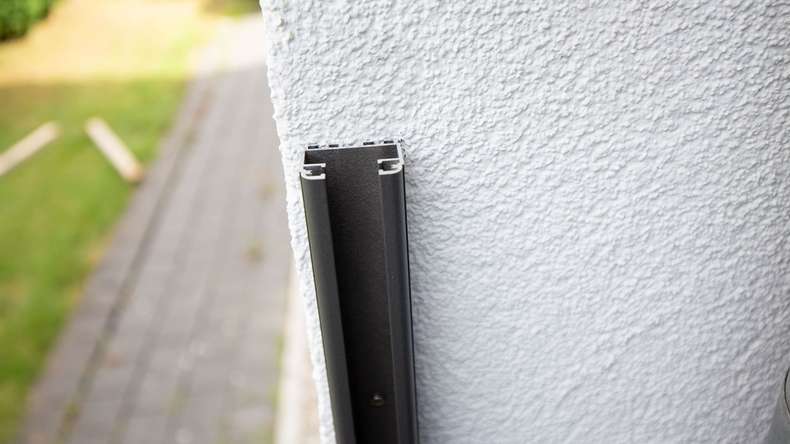 planeo Gardence Strong - Alu-Universalleiste Anthrazit 300 cm