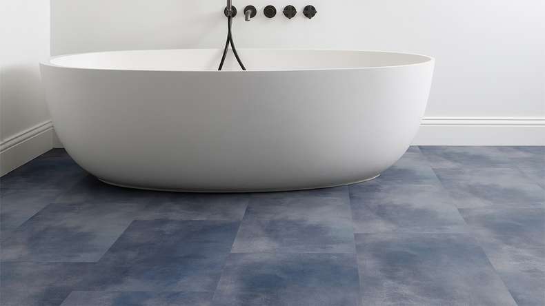 Gerflor Klick Vinyl - Virtuo 55 Rigid Acoustic Acuarela Ink | Trittschalldämmung integr. (39071475)
