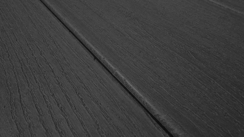 planeo TitanWood - Massivdiele Holzstruktur dunkelgrau