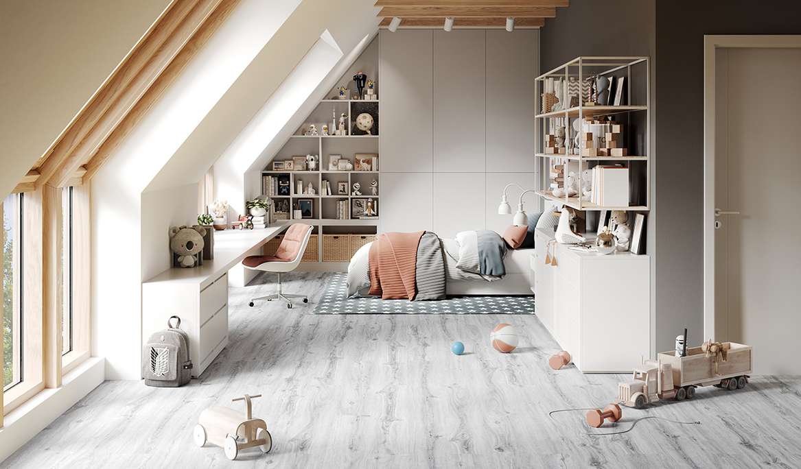 planeo Klick Vinyl - Rigid Ice Oak 5G | Made in Germany