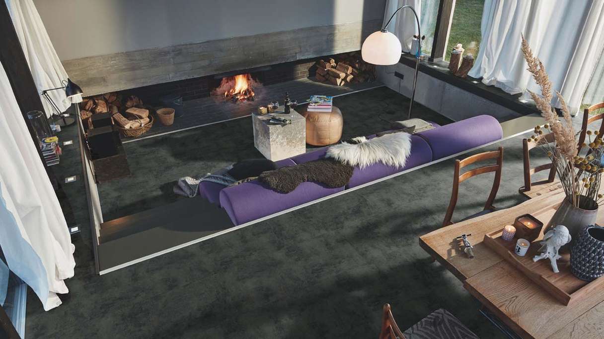 MEISTER Laminat - MeisterDesign LB 150 Black Rock 07136 | Made in Germany (600003-0857398-07136)
