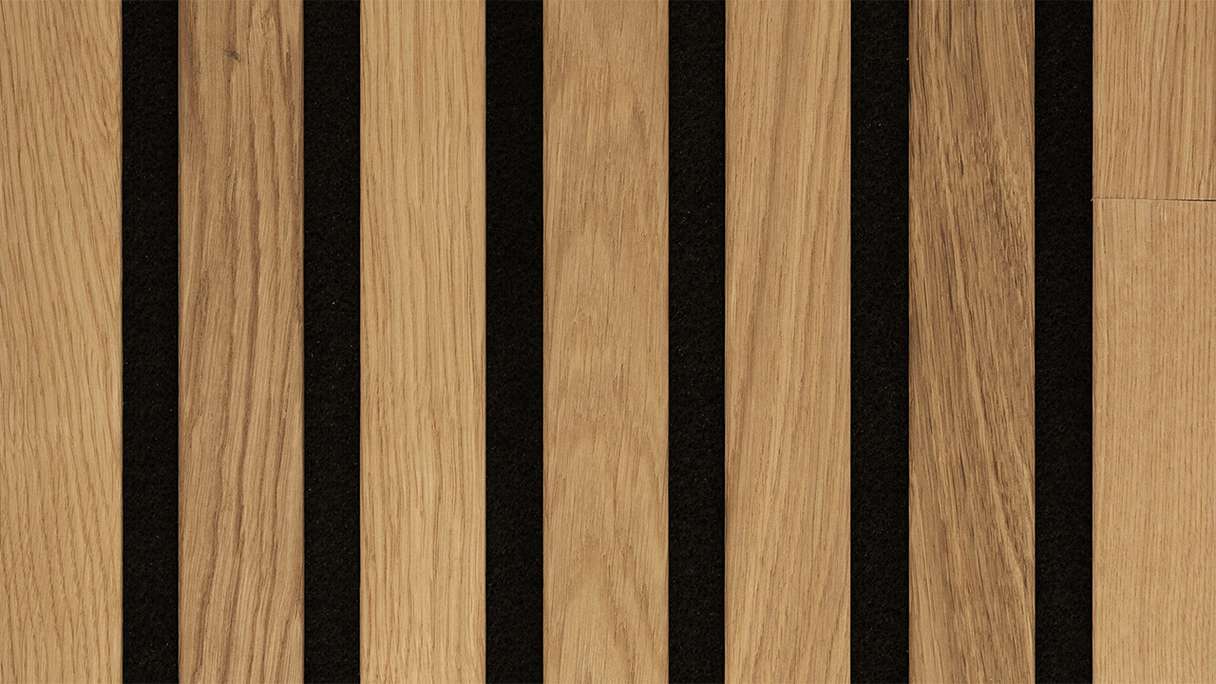 MEISTER Akustikpaneele Acoustic Sense WOOD - Eiche Natur 4310 - 260 x 33 cm (300011-2600330-04310 - 4845264310)