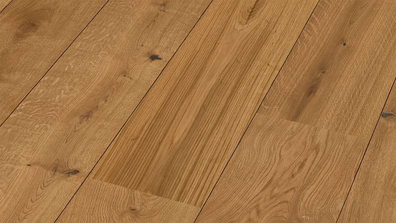 MEISTER Lindura-Holzboden HD 400 - 08904 Eiche authentic naturgeölt 2200 x 270 x 11 mm (500213-2200270-08904)