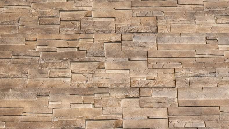 planeo Fassadenplatte Steinoptik - NovikStone DS Brownstone 1054 x 334 mm